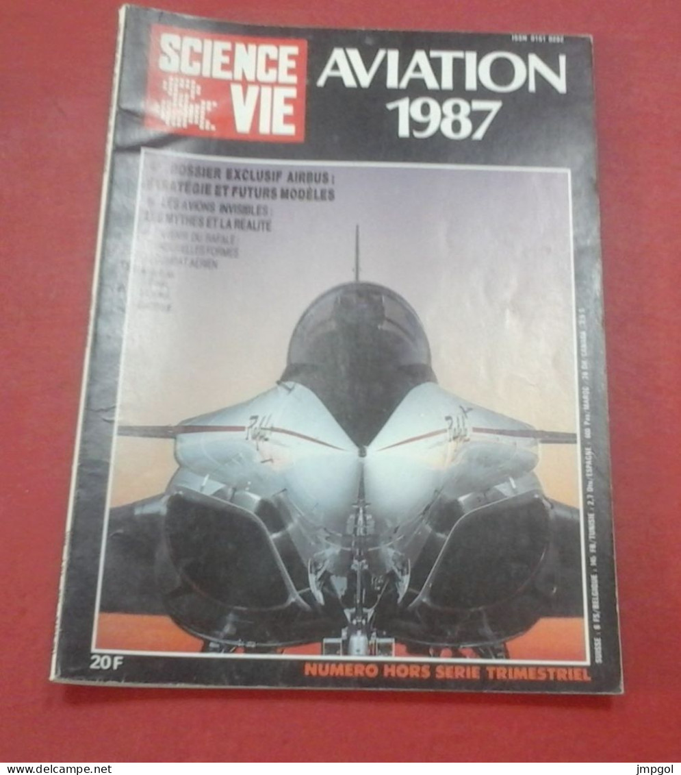 Lot 8 Numéros Science Et Vie Spécial Aviation 1965,1983,1985,1987,1989,1991,1995,1997 - Aviación