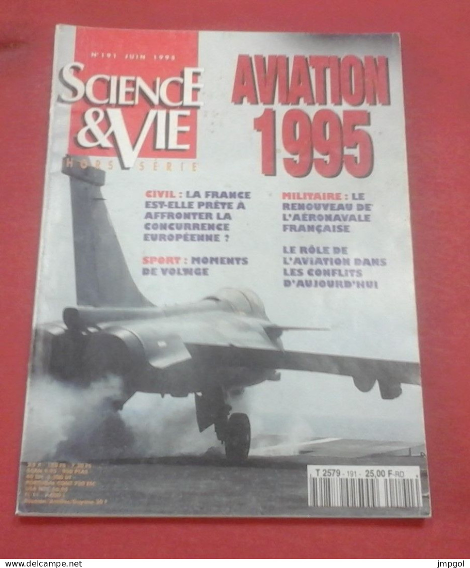 Lot 8 Numéros Science et Vie Spécial Aviation 1965,1983,1985,1987,1989,1991,1995,1997
