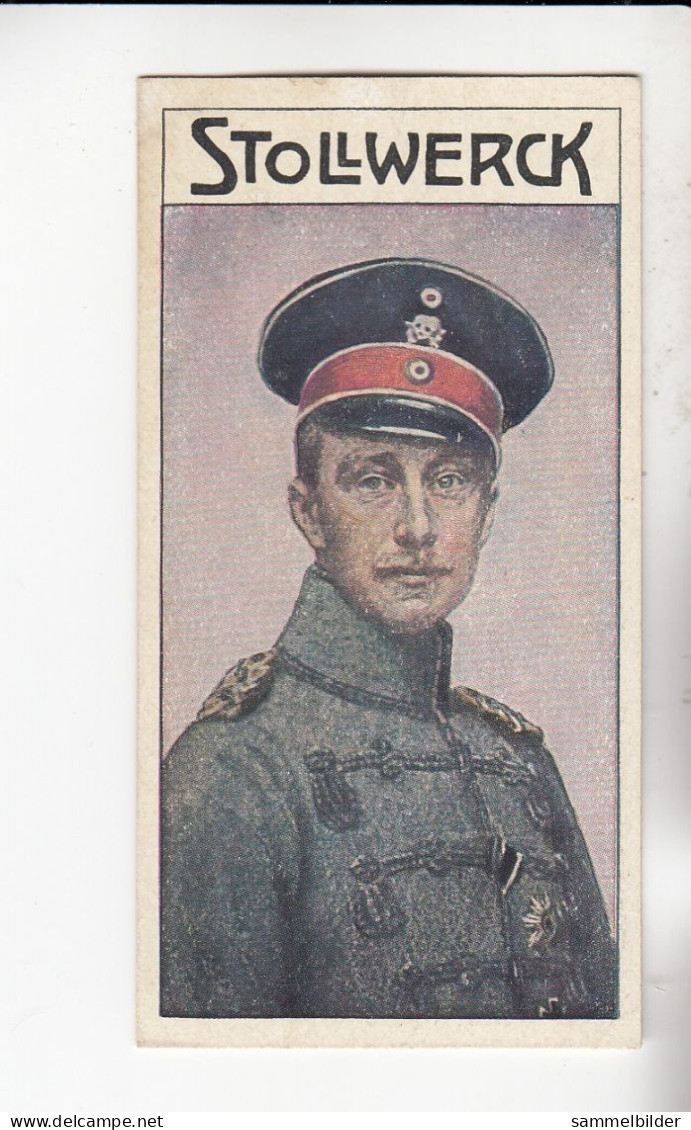 Stollwerck Album No 16 Kämpfer Der 5. Armee Wilhelm Kronprinz Des Deutschen Reiches Grp 581#1  RARE - Stollwerck