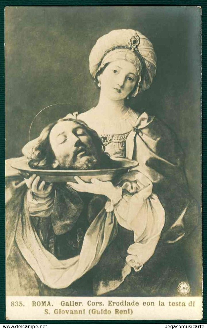 MS072 -ROMA - GALLER CORS - ERODIADE CON LA TESTA DI S GIOVANNI - GUIDO RENI  - EDIZ N.P.G. - Museums