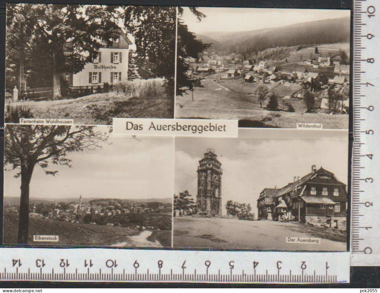 Das Auersberggebiet / Erzgebirge Mehrbildkarte -  Ungebraucht (AK 3447) Günstige Versandkosten - Auersberg