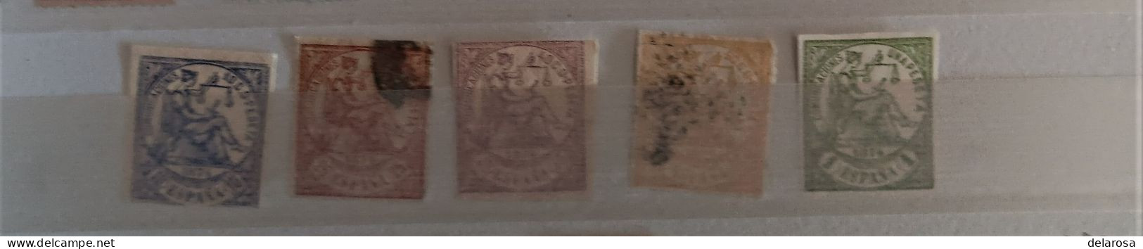 Serie  145,147,148149,150 Sin Dentar,nuevos 3 ,usados 2. Y Completa., - Unused Stamps