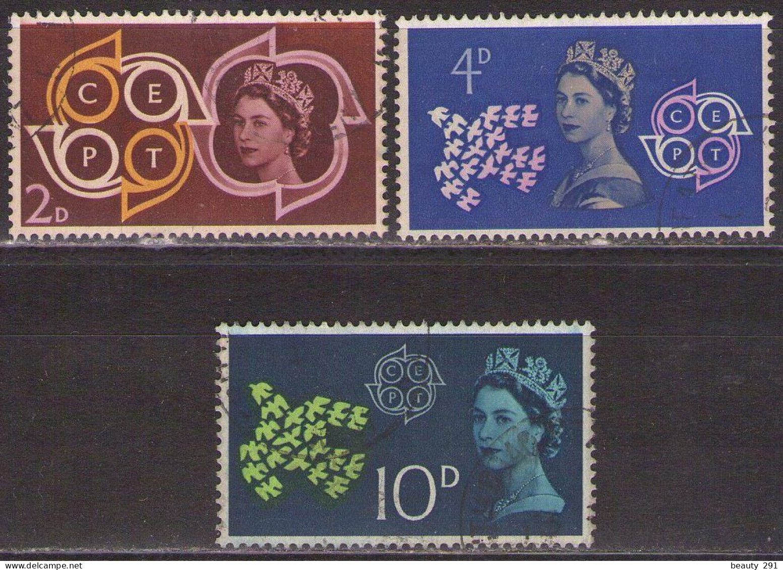 Great Britain 1961 - CEPT - Used - Used Stamps