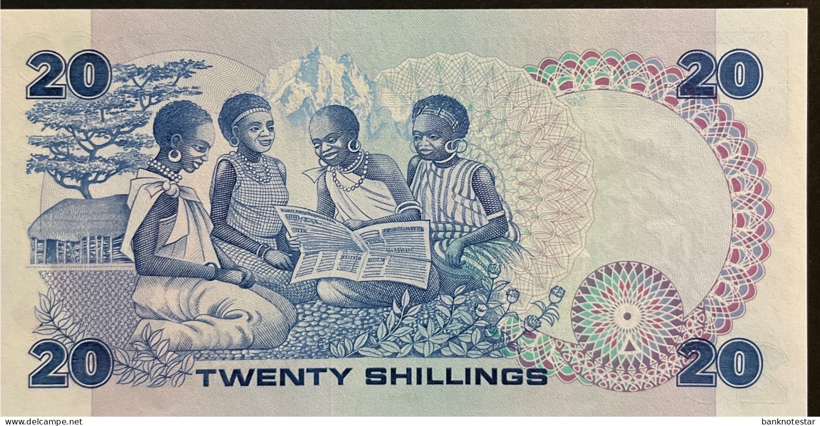 Kenya 20 Shillings, P-21e (14.09.1986) - UNC - Kenia