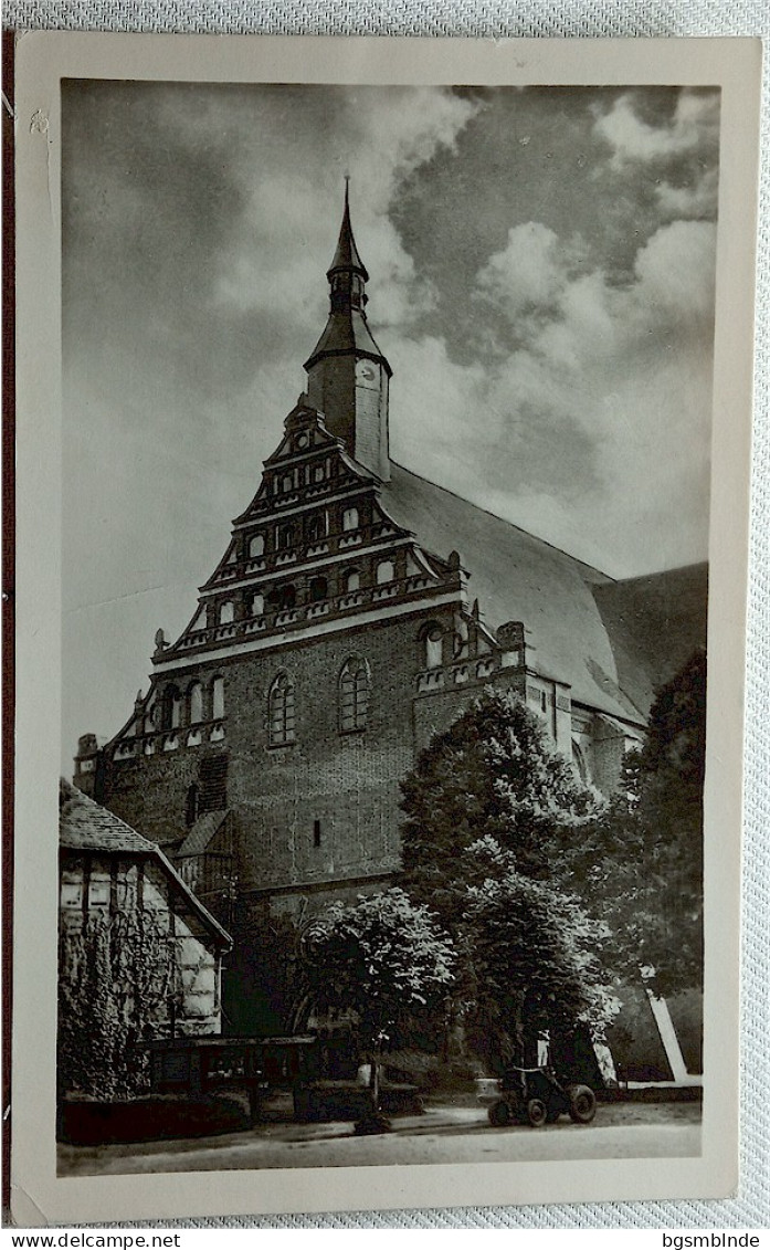 Alte Karte "BAD WILSNACK - Kirche" - Bad Wilsnack