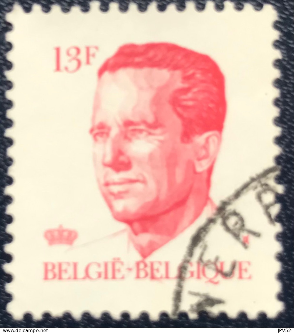 België - Belgique - C18/15 - 1986 - (°)used - Michel 2255 - Koning Boudewijn - 1981-1990 Velghe