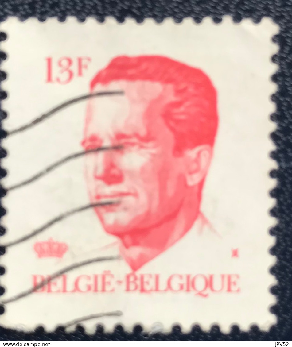 België - Belgique - C18/15 - 1986 - (°)used - Michel 2255 - Koning Boudewijn - 1981-1990 Velghe