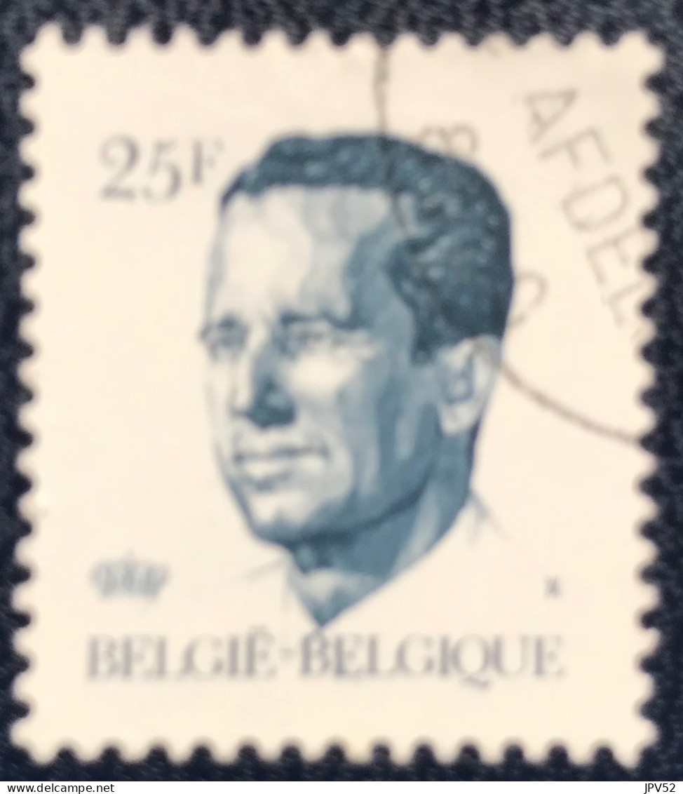 België - Belgique - C18/15 - 1990 - (°)used - Michel 2408 - Koning Boudewijn - 1981-1990 Velghe