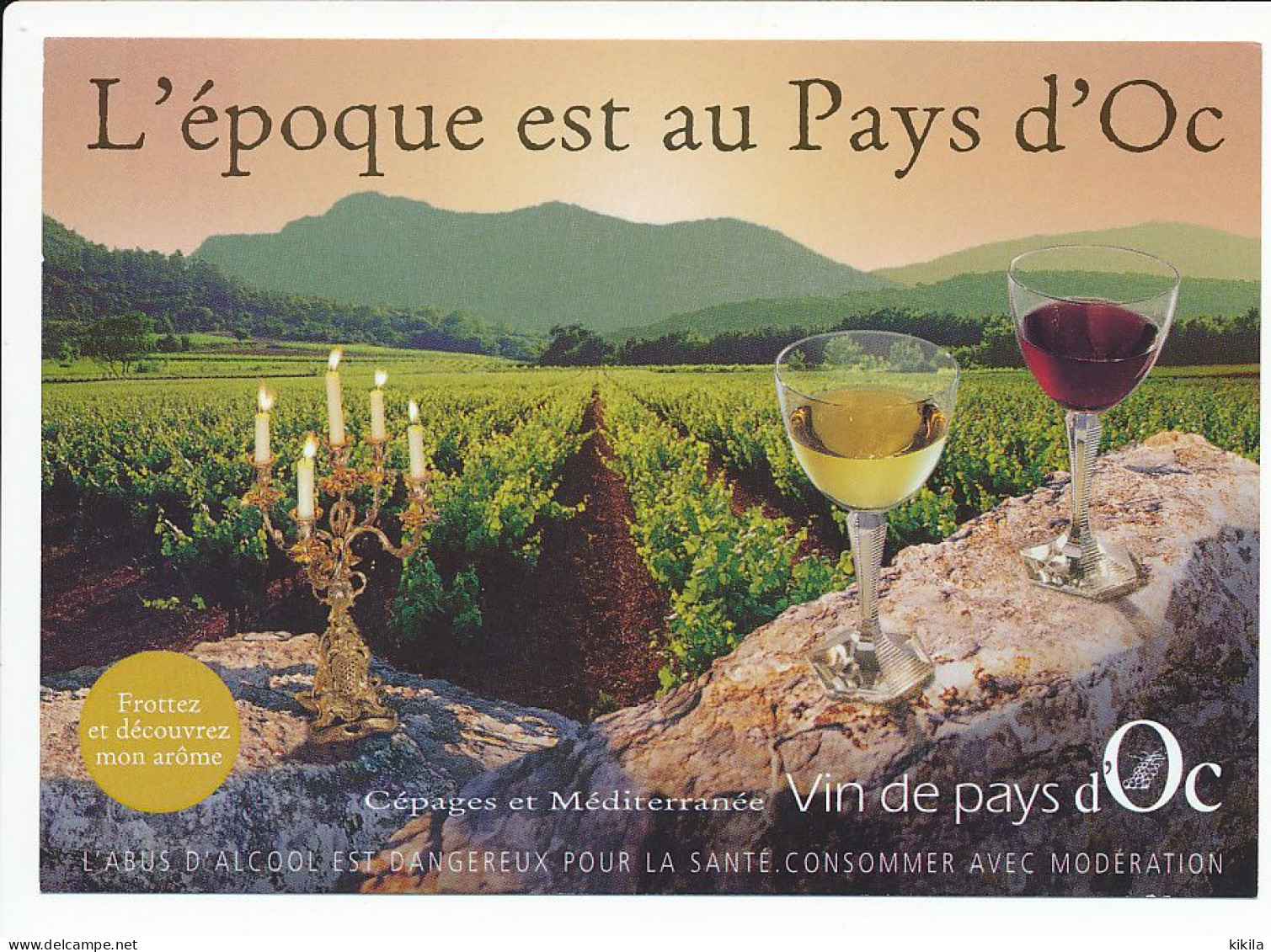 CPM 10.5 X 15 Cépages Et Méditerranée VINS De Pays D'Oc   Languedoc-Roussillon - Languedoc-Roussillon