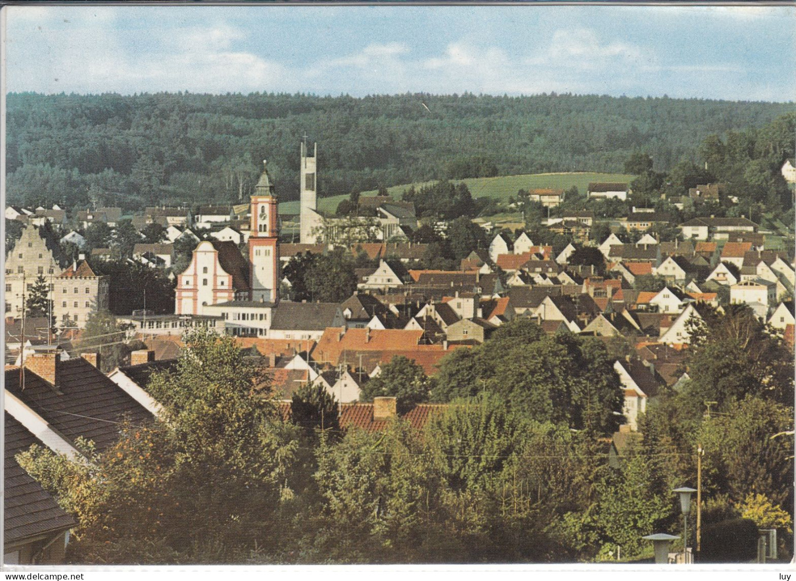 KRUMBACH, Schwaben,  Panorama - Krumbach