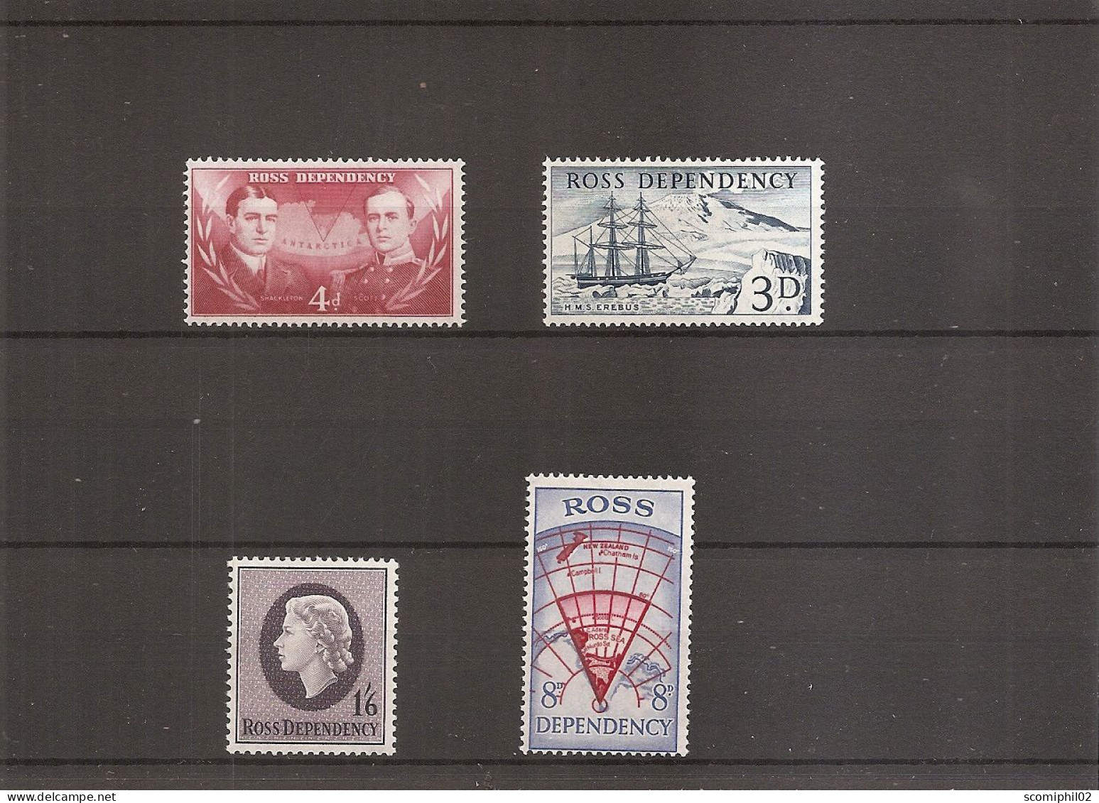 Ross ( 1/4 XXX -MNH ) - Unused Stamps