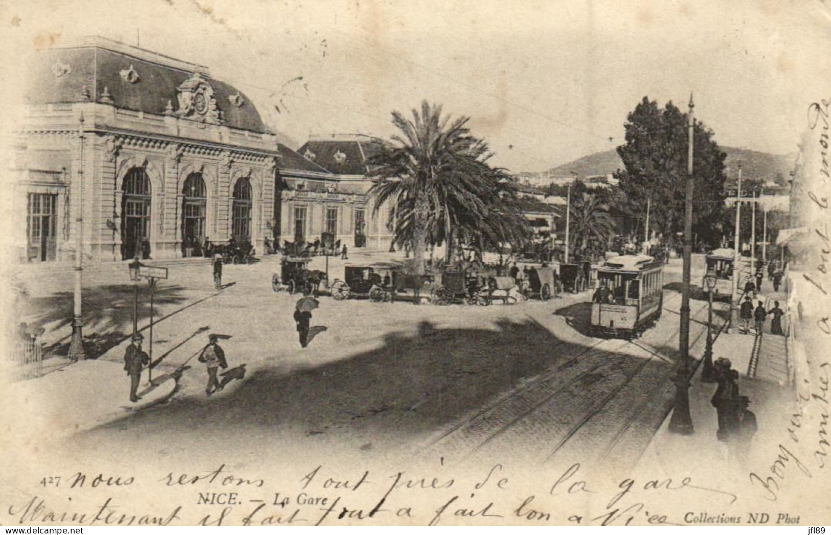 [06] Alpes Maritimes > Nice > Transport Ferroviaire - Gare - Tramway - Calèches - 12766 - Transport (rail) - Station