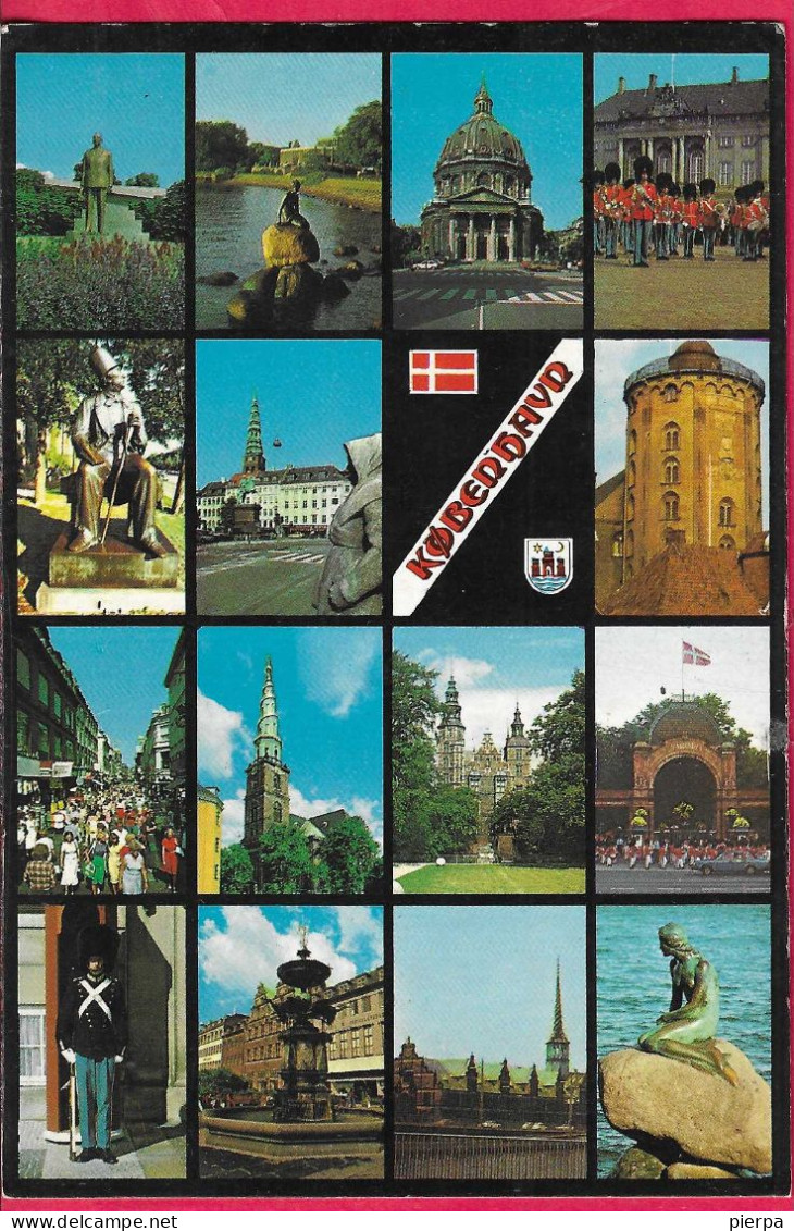 DANMARK - CANCELLATION "KOBENHAVN LUFTHAVN*4.7.85* ON PICTURE CARD FOR ITALY - Cartas & Documentos