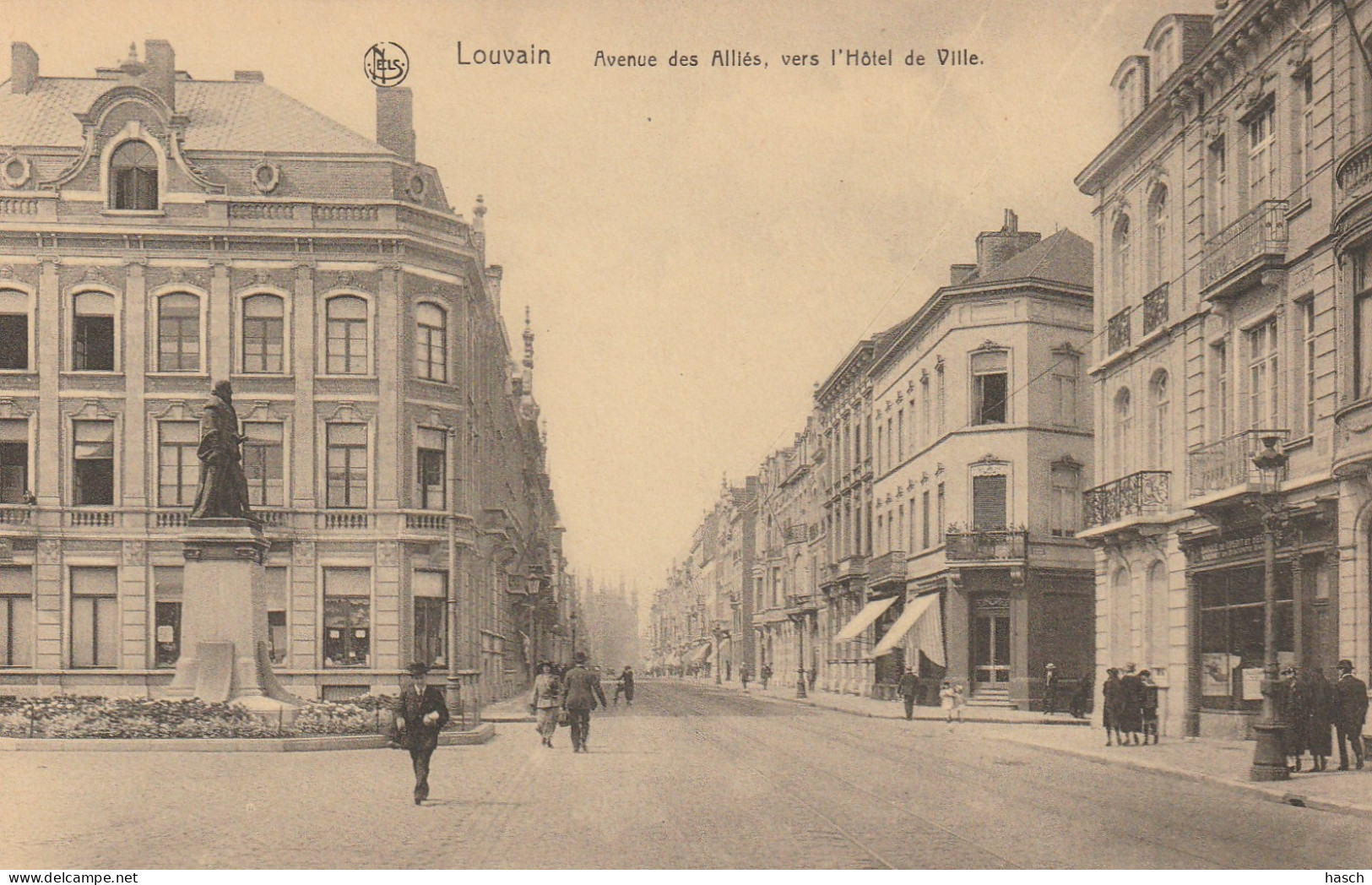 4911 302 Louvain, Avenue Des Allés, Vers L'Hôtel De Ville.  - Leuven