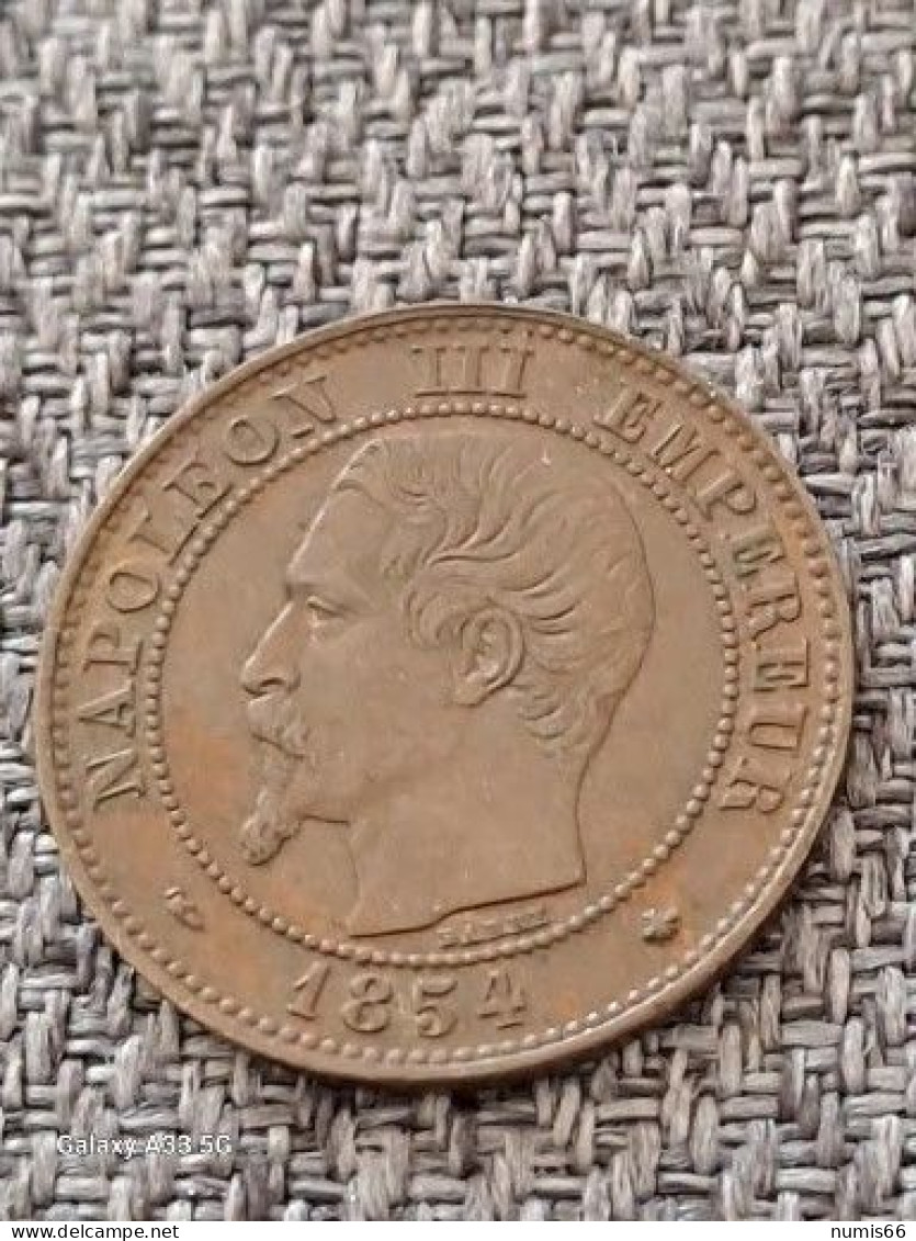 2 CT NAPOLEON 1854 BB - 2 Centimes