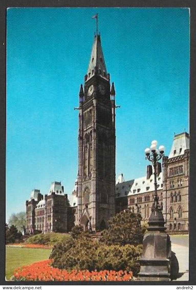 Ottawa - Ontario - Peace Tower Canadian Houses - Parliament - Uncirculated - Cette Carte N'a Pas Voyagée - Ottawa