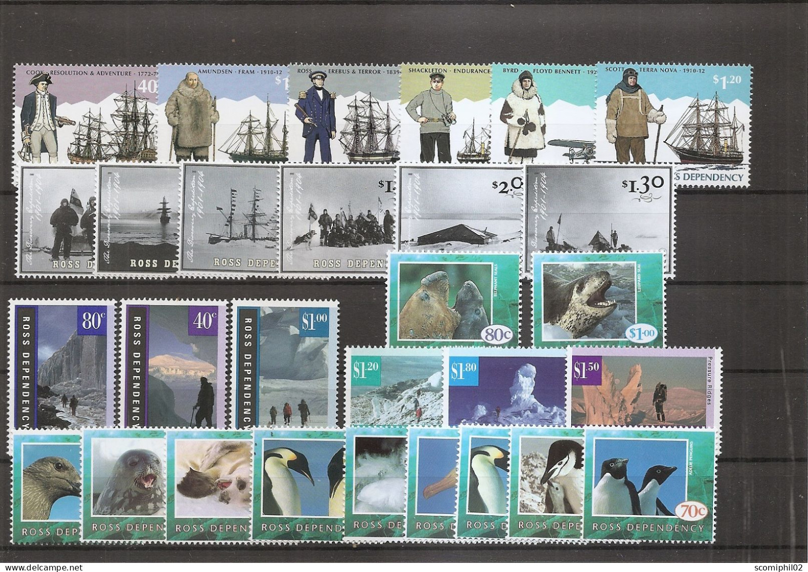 Ross ( Lot De Timbres Différents XXX -MNH ) - Ungebraucht