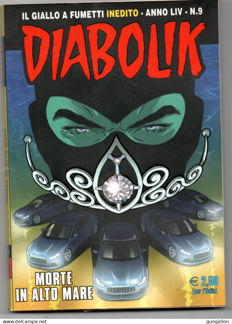 Diabolik(Astorina 2015)  Anno LIV° N. 9 - Diabolik