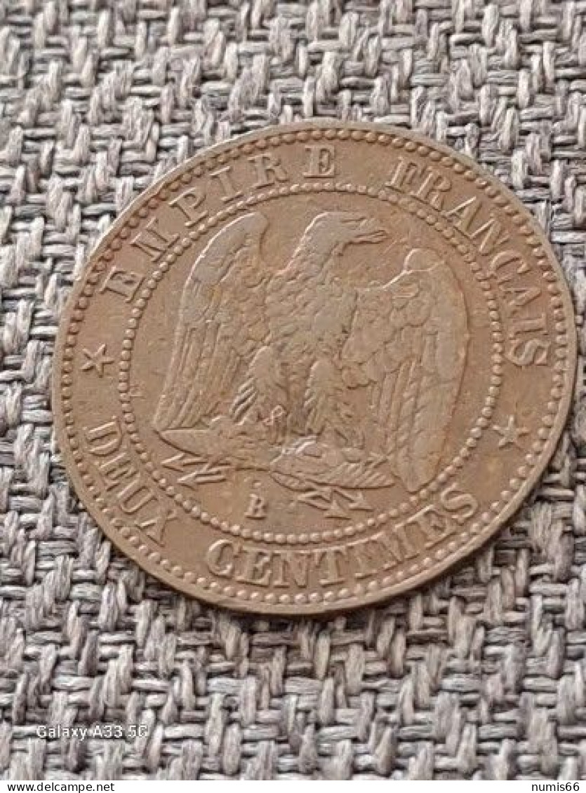 2 CT NAPOLEON 1855 B - 2 Centimes