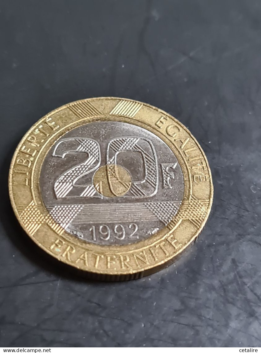 FRANCE 20 Francs 1992 SPL - 20 Francs