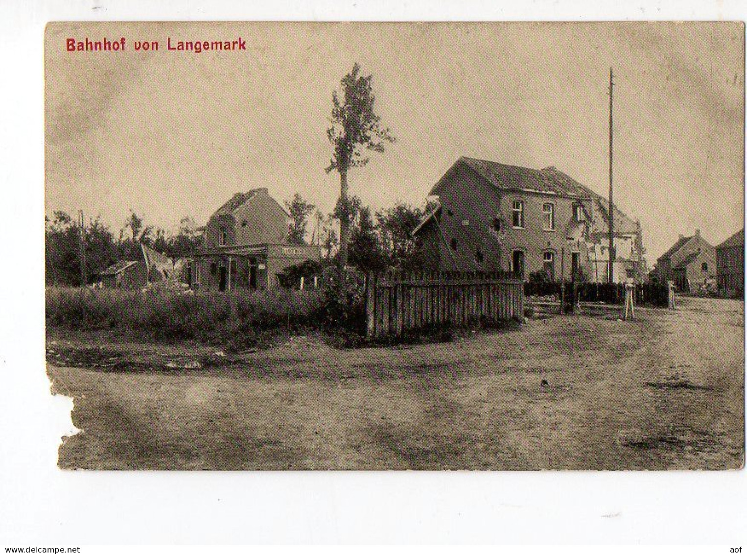 5644 LANGEMARK Gare - Langemark-Poelkapelle