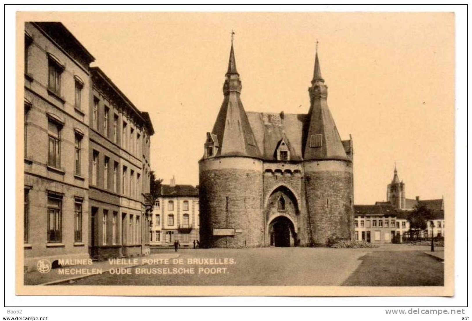 4458 MECHELEN Correspondance Allemande - Malines