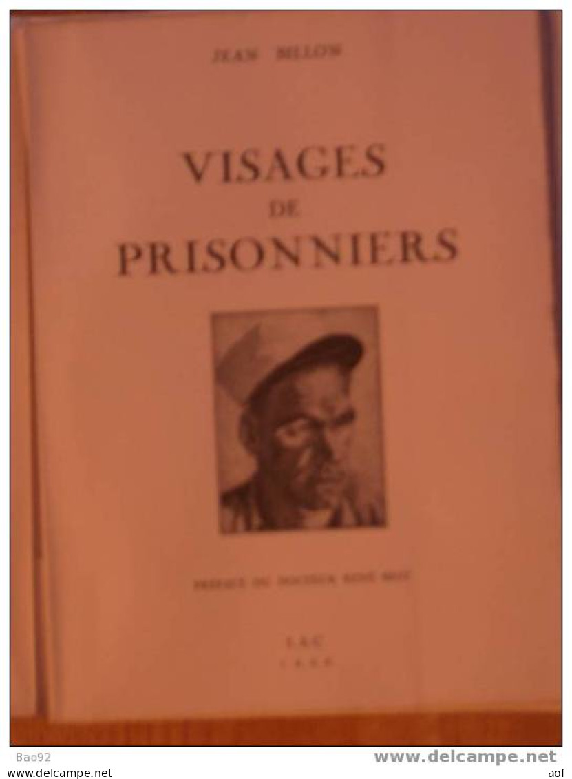 Livre De 60 Gravures De Têtes De Prisonniers De Guerre Français En 1944 Par Jean BILLON - Sonstige & Ohne Zuordnung