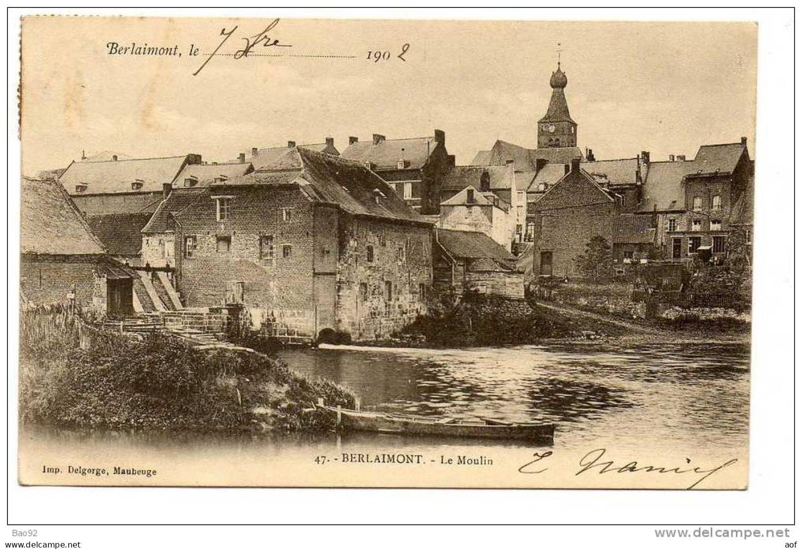 59-1661 BERLAIMONT Moulin - Berlaimont