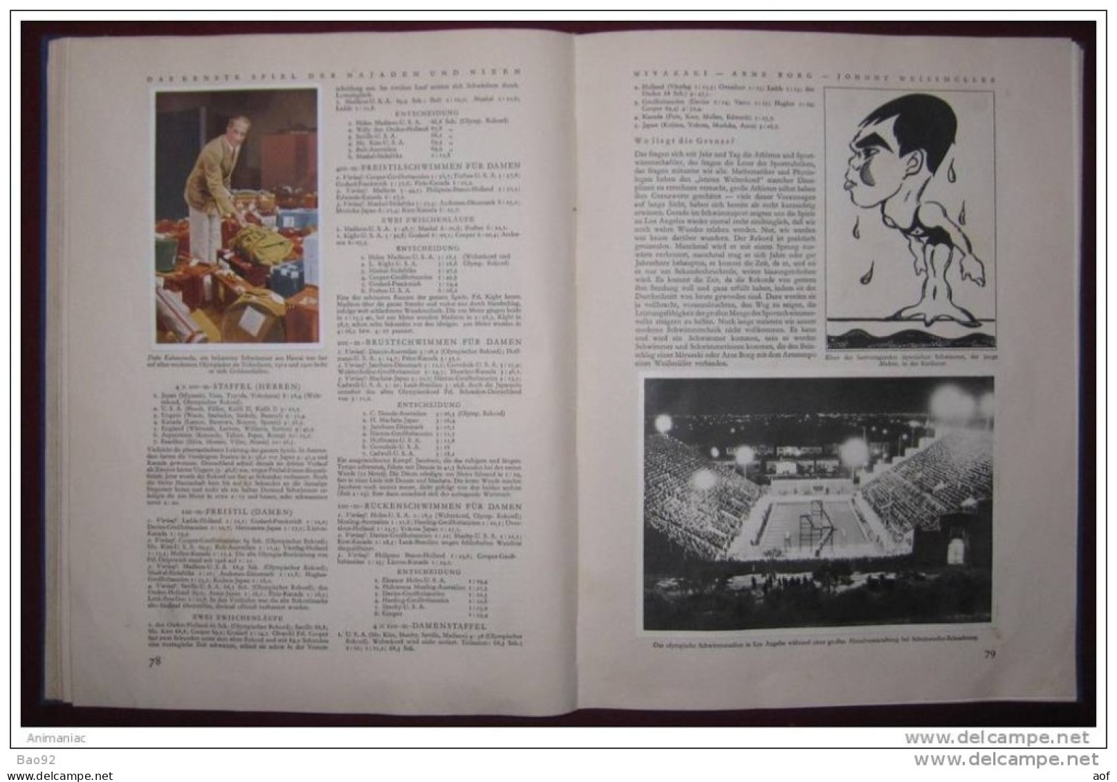 Livre Allemand D'images Jeux Olypiques Olympic Games San Francisco 1932 USA - Livres