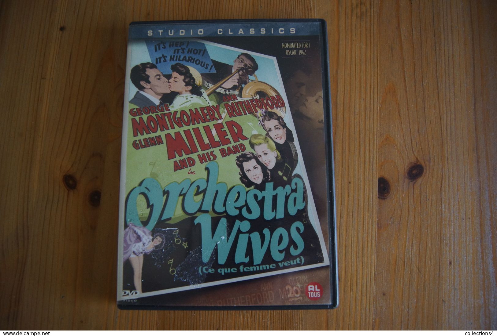 ORCHESTRA WIVES DVD DU FILM DE 1942 GLENN MILLER GEORGE MONTGOMERY ANN RUTHFORD BO TRES JAZZ - Music On DVD