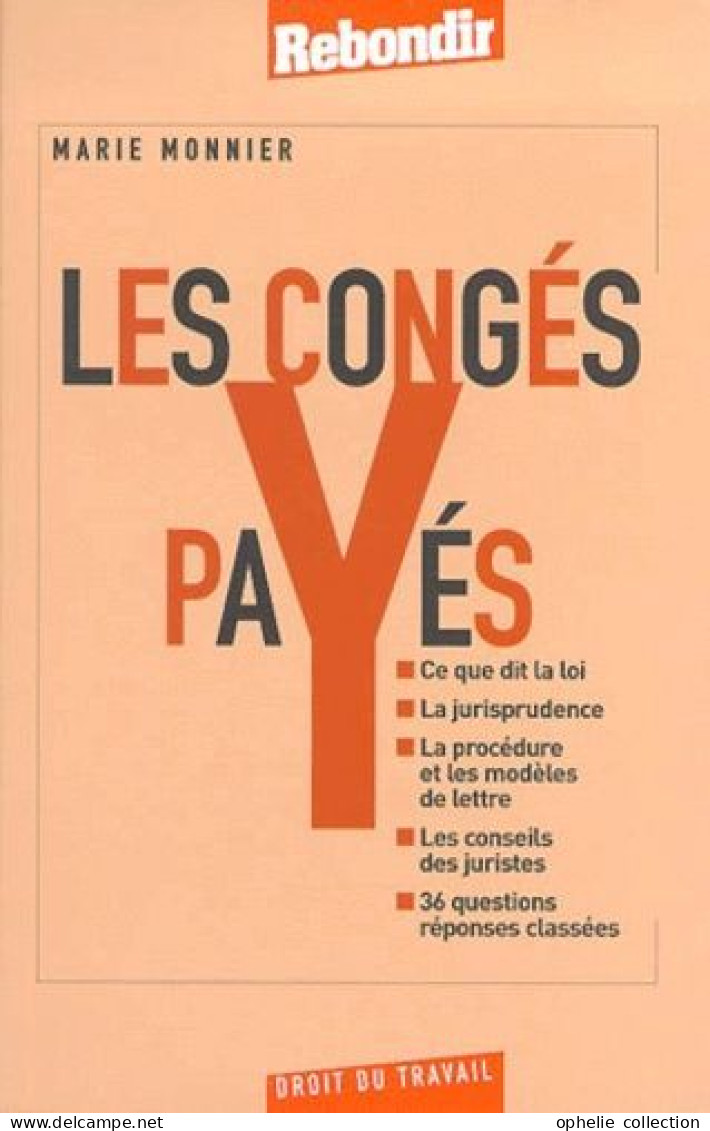 Les Congés Payés - Monnier Marie - Right