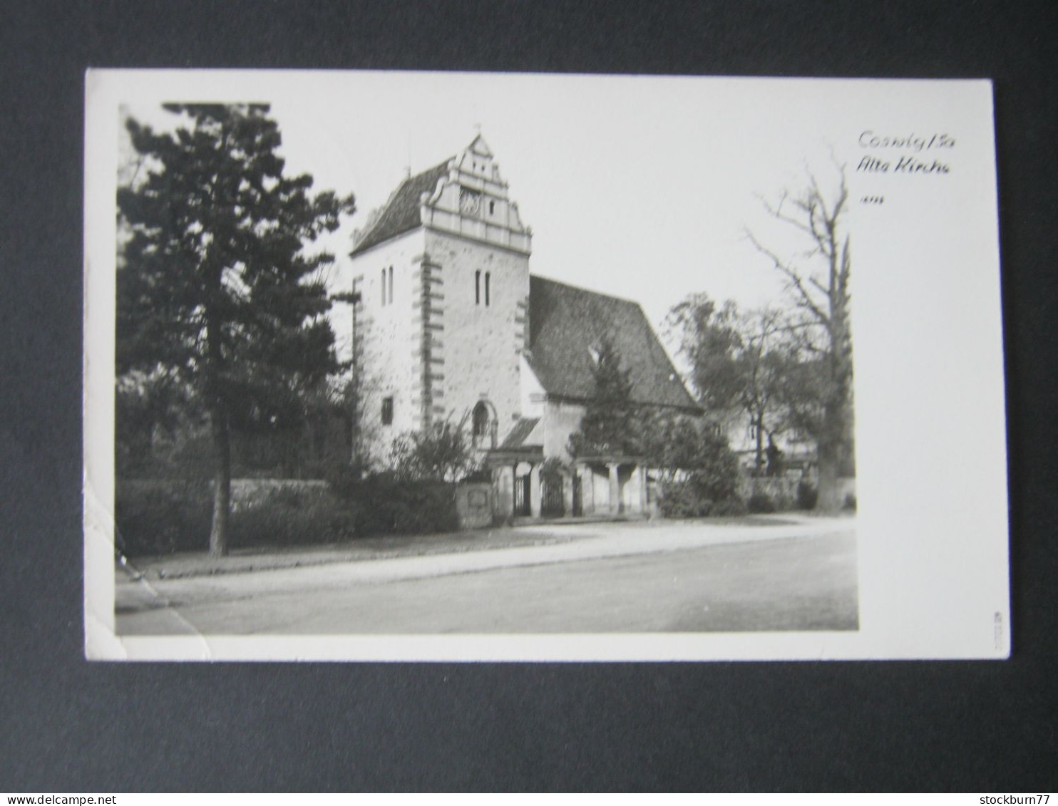 COSWIG , Alte Kirche  ,   Schöne Ansichtskarte Um 1955 - Coswig