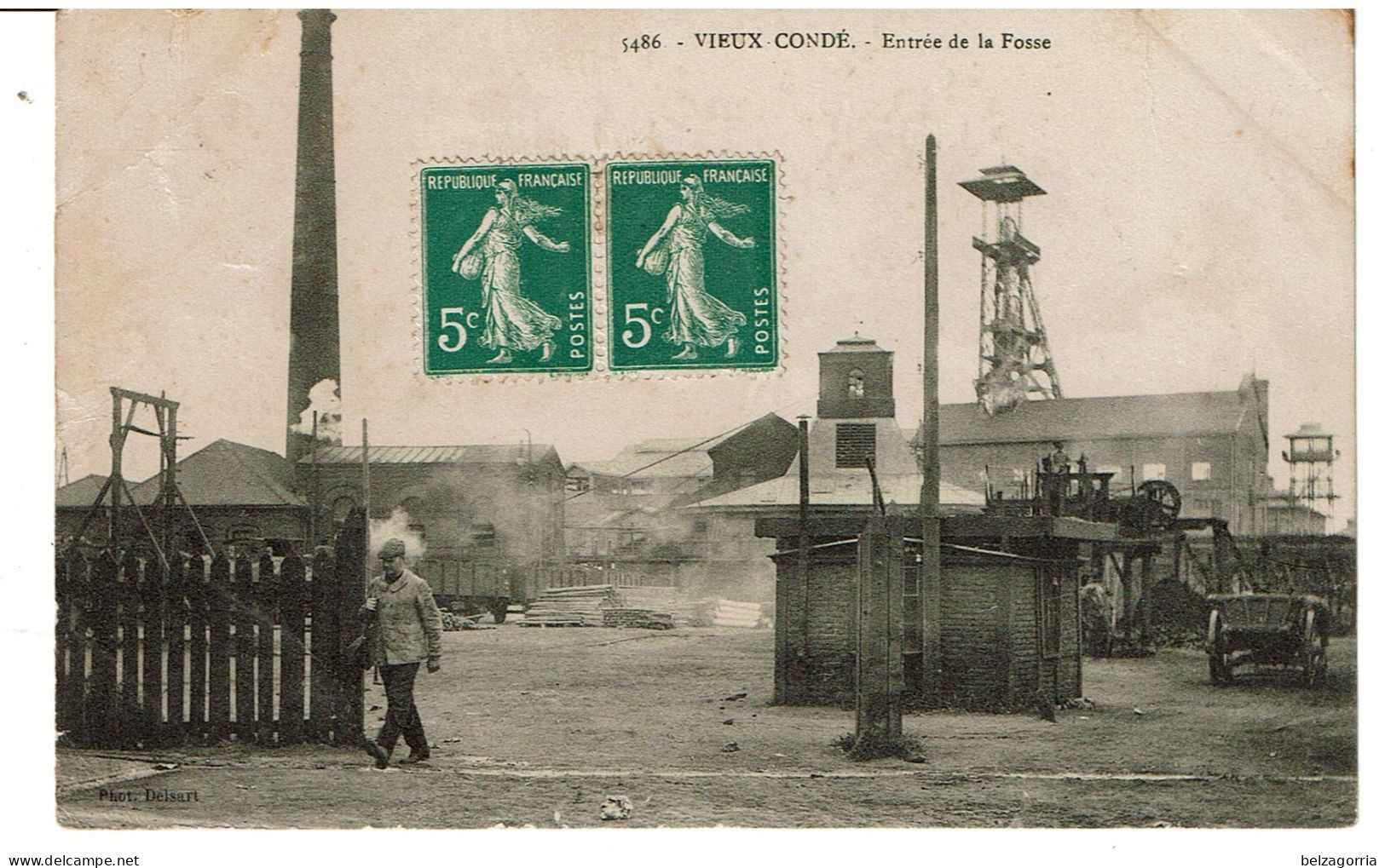 VIEUX CONDE  -  Entrée De La Fosse - Vieux Conde