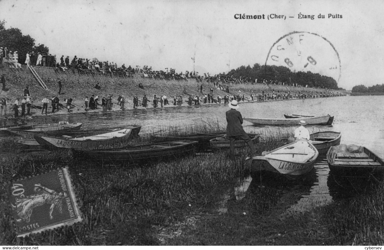 CLEMONT - Etang Du Puits - Plan Rare - Clémont