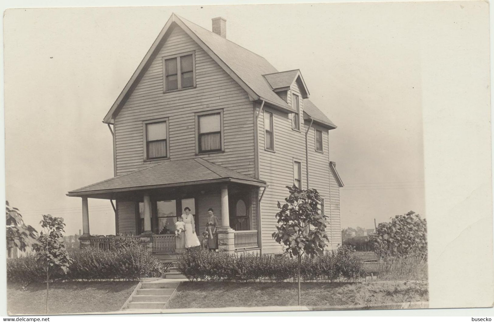 CLEVELAND Ohio Photo Card Postcard House 3643 E 108th St Union Miles Park 44105 - Cleveland