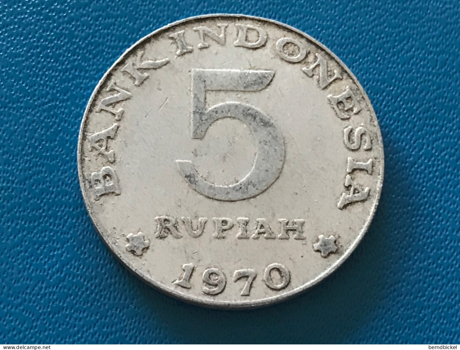 Münzen Münze Umlaufmünze Indonesien 5 Rupien 1970 - Indonésie