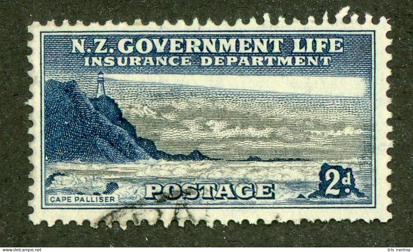 434 New Zealand 1947 Scott #OY31 Used (Lower Bids 20% Off) - Fiscaux-postaux