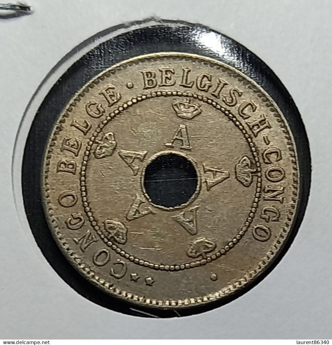 CONGO BELGE 10 Centimes  Albert I 1911 - 1910-1934: Albert I