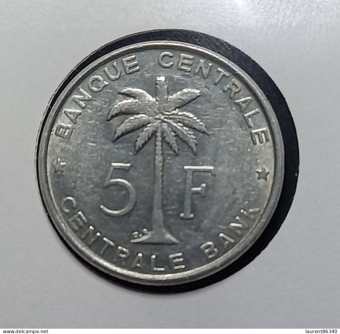 CONGO BELGE 5 Francs 1958 - 1910-1934: Albert I