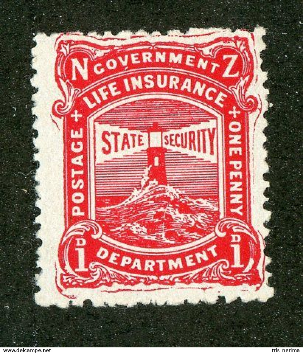 443 New Zealand 1913 Scott #OY13 Mnh** (Lower Bids 20% Off) - Postal Fiscal Stamps