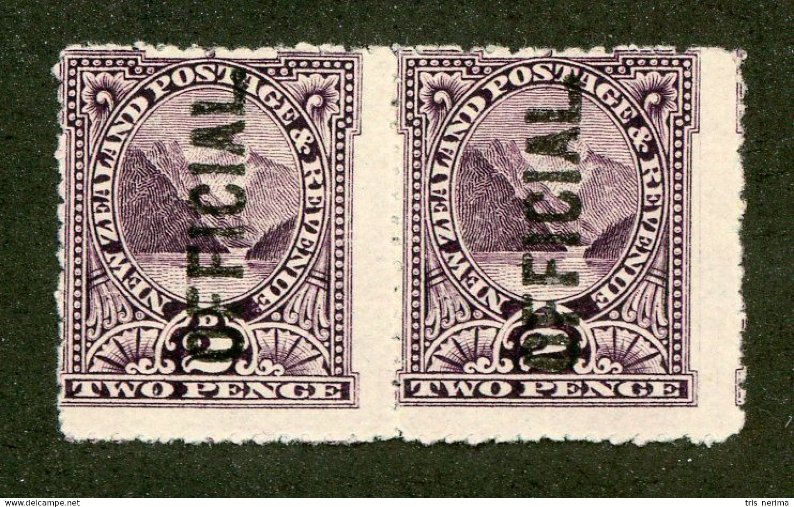 449 New Zealand 1907 Scott #O25 M* (Lower Bids 20% Off) - Service