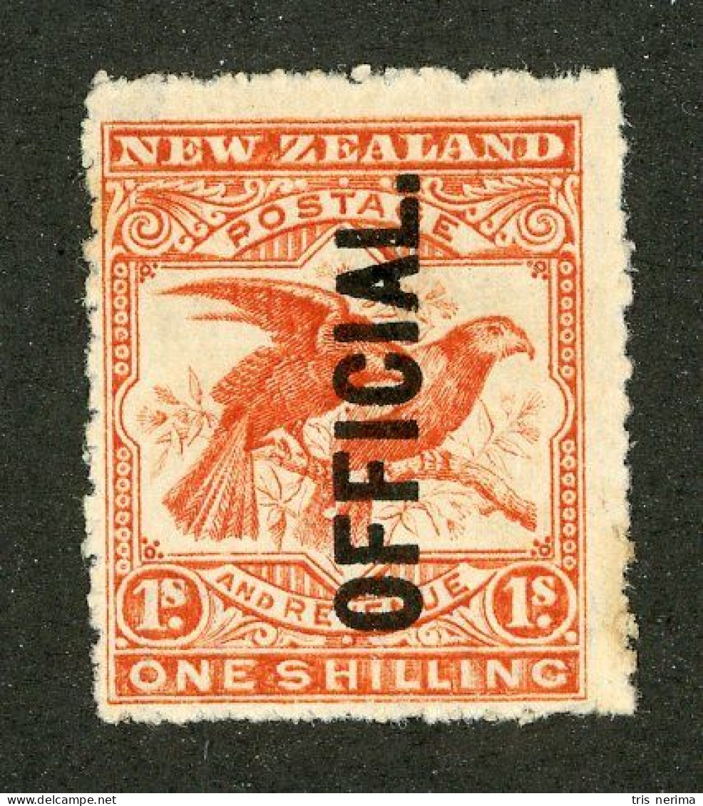 455 New Zealand 1907 Scott #O28 Mvlh* (Lower Bids 20% Off) - Service