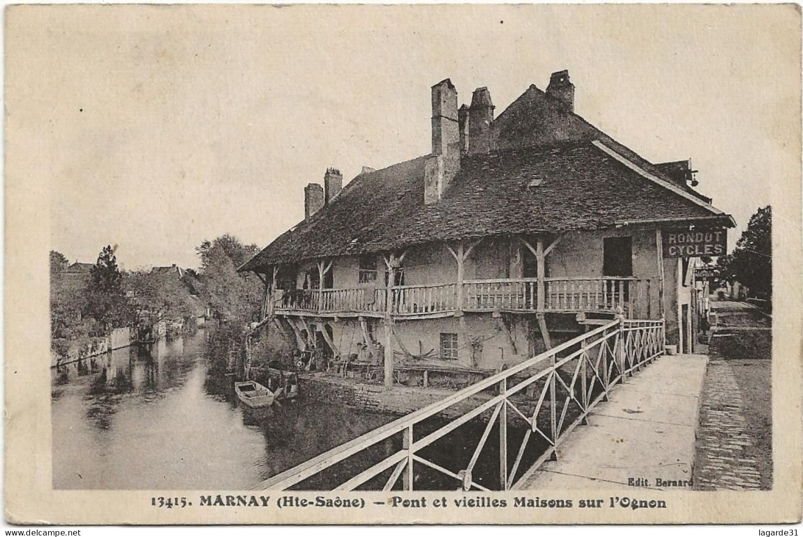 70 Marnay Pont Et Vieilles Maisons - Marnay