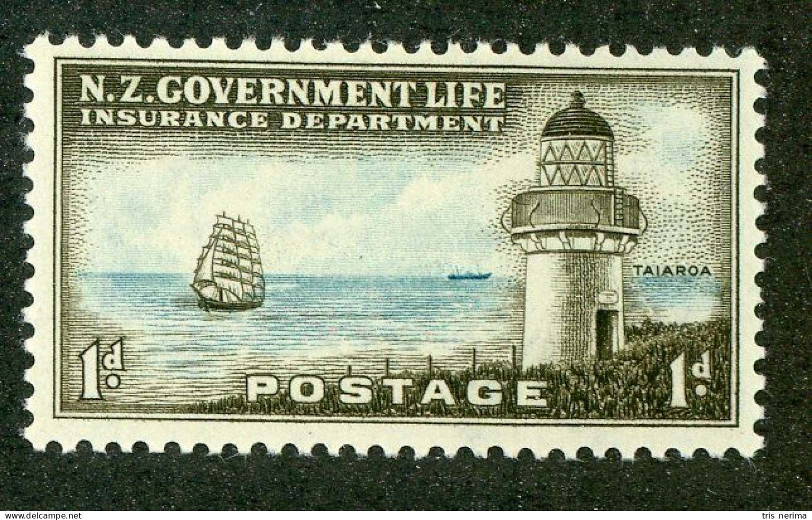 465 New Zealand 1947 Scott #OY30 Mnh** (Lower Bids 20% Off) - Postal Fiscal Stamps