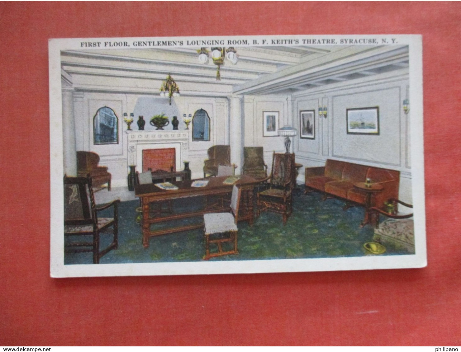 Keith's Theatre-----Gentlemen's Lounge.   Syracuse  - New York > Syracuse .  Ref  6151 - Syracuse