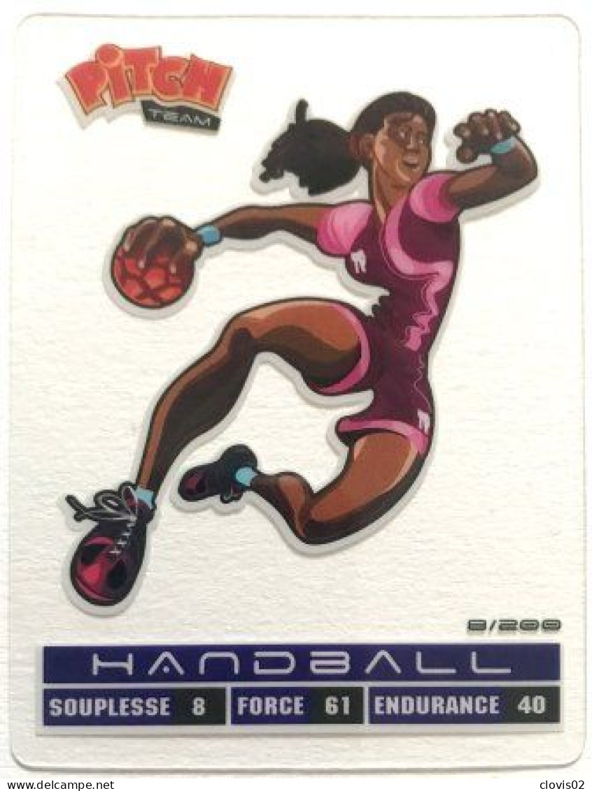 Handball Carte Pitch Team Sports 2012 - Handball