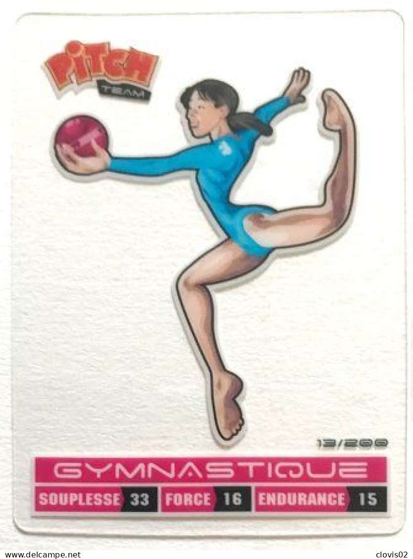 Gymnastique Carte Pitch Team Sports 2012 - Gymnastiek