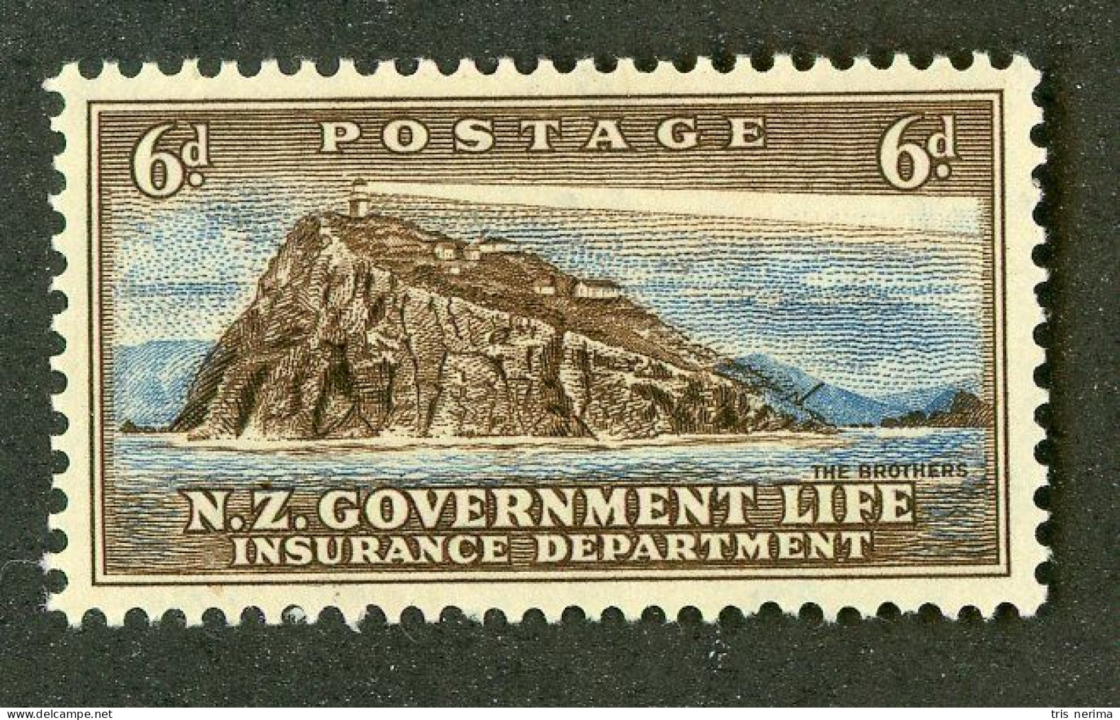 469 New Zealand 1947 Scott #OY35 Mnh** (Lower Bids 20% Off) - Postal Fiscal Stamps