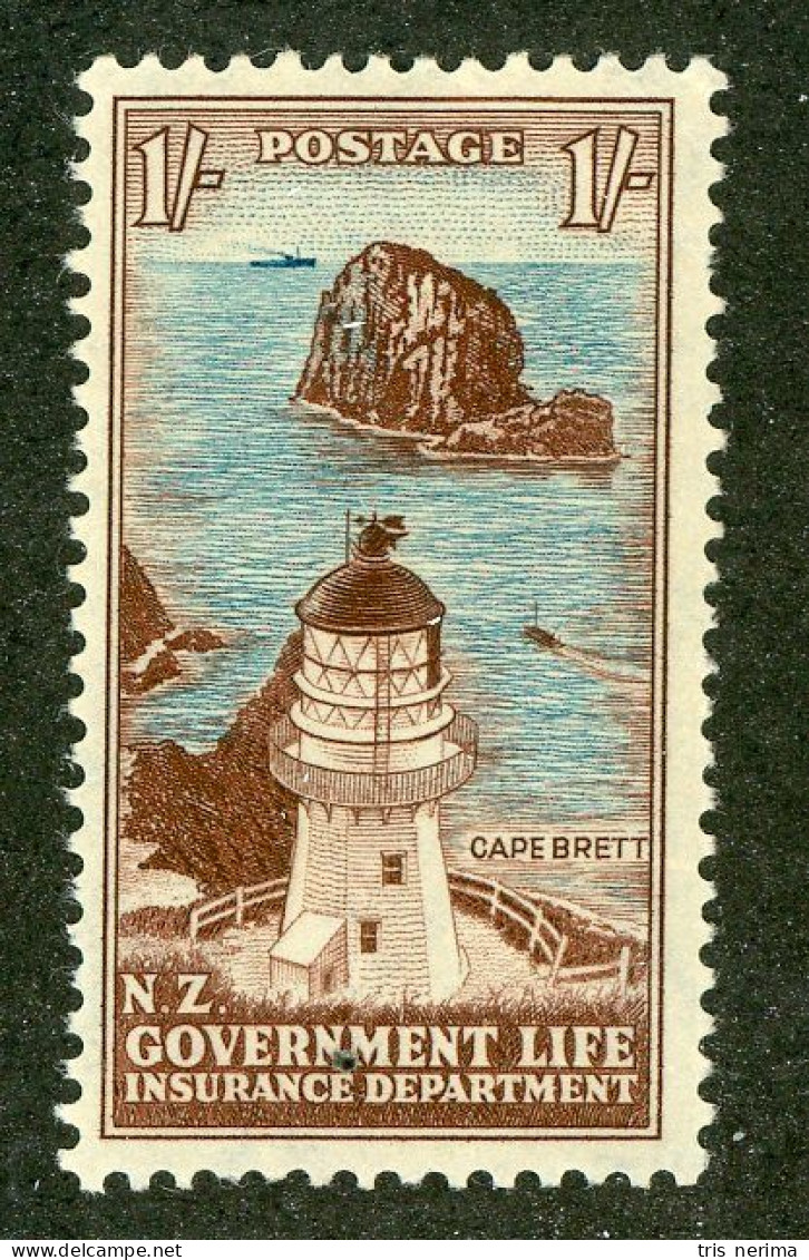470 New Zealand 1947 Scott #OY36 Mnh** (Lower Bids 20% Off) - Postal Fiscal Stamps