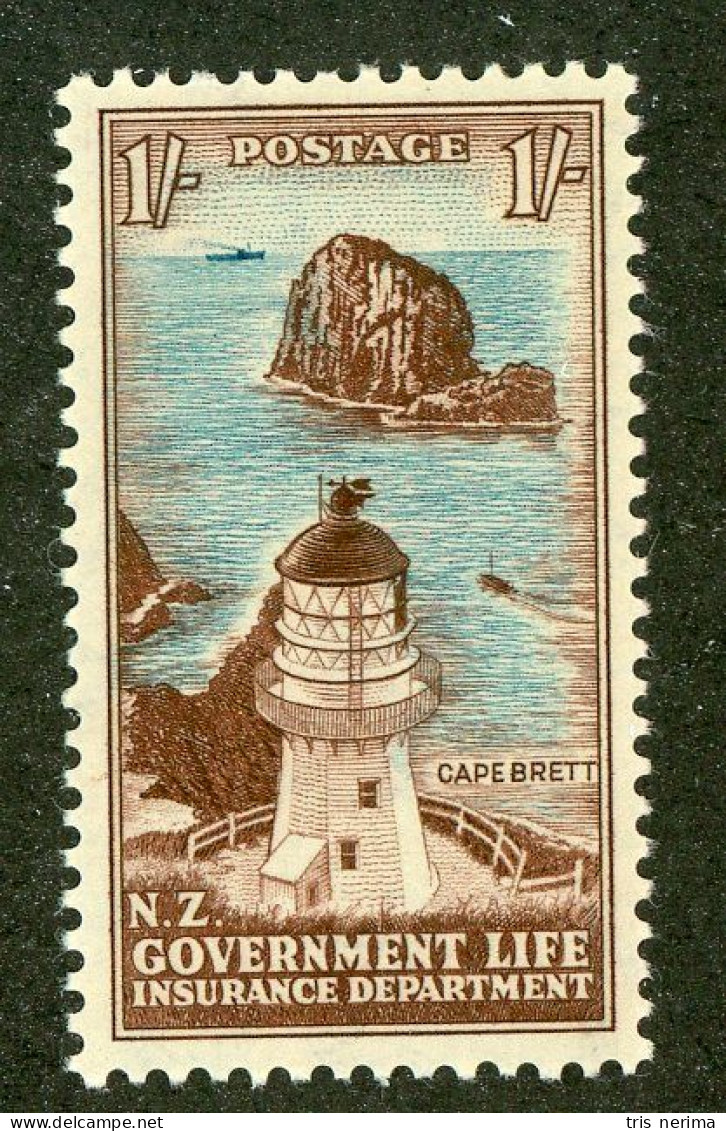 471 New Zealand 1947 Scott #OY36 M* (Lower Bids 20% Off) - Postal Fiscal Stamps